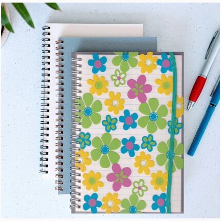 Notebook With 100 Red/Voilet