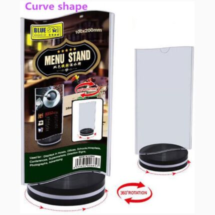 Rotatable Menu Stand