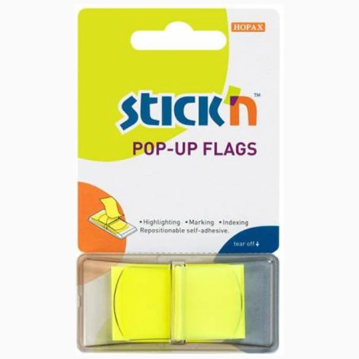 Pop Up Flag 45X25Mm Lemon - Image 1