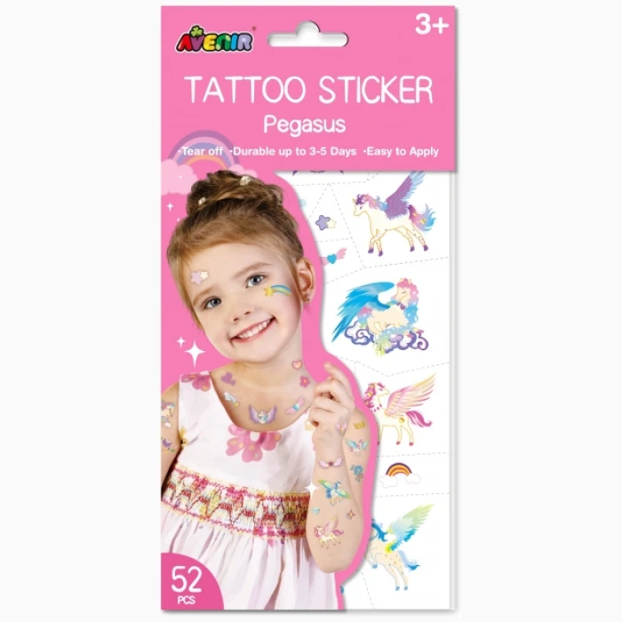 Avenir Avenir Tattoo Sticker - Pegasus Series - Image 1