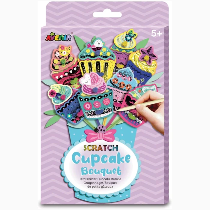 Scratch Cupcake Bouquet - Image 1