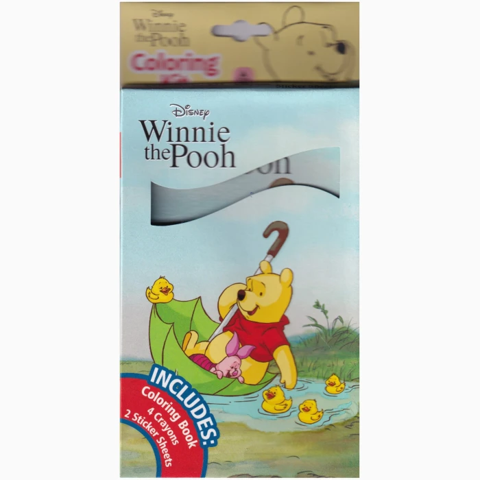 Coloring Book, Stickers Sheets & Crayons - Winnie The Pooh - Image 1