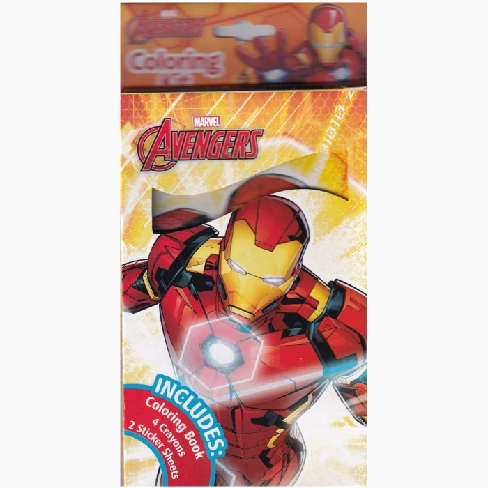 Coloring Book, Stickers Sheets & Crayons - Marvel - Image 1