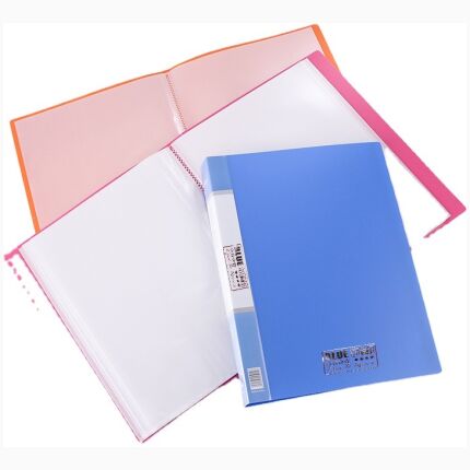 Slim Clear Book 10 Pockets A4