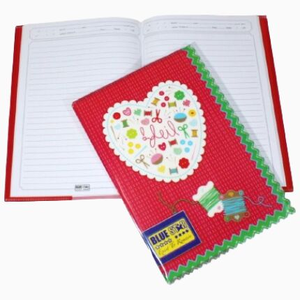 Glossy Note Book 7X9 80S