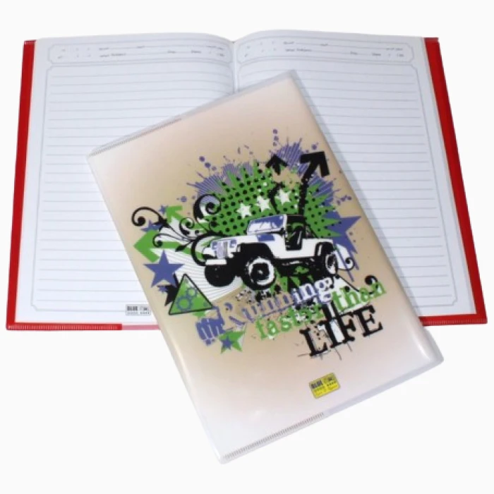 Glossy Note Book 7X9 80S - Image 1