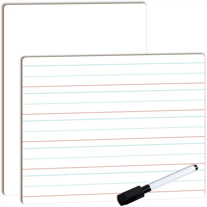 ⁦4 lined English Sticky White board⁩ - الصورة ⁦1⁩